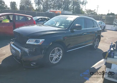 2016 Audi Q5 2.0T Premium z USA, uszkodzony, nr VIN WA1L2AFP5GA111191